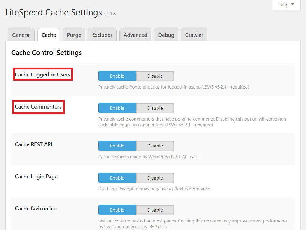 adding public private cache header