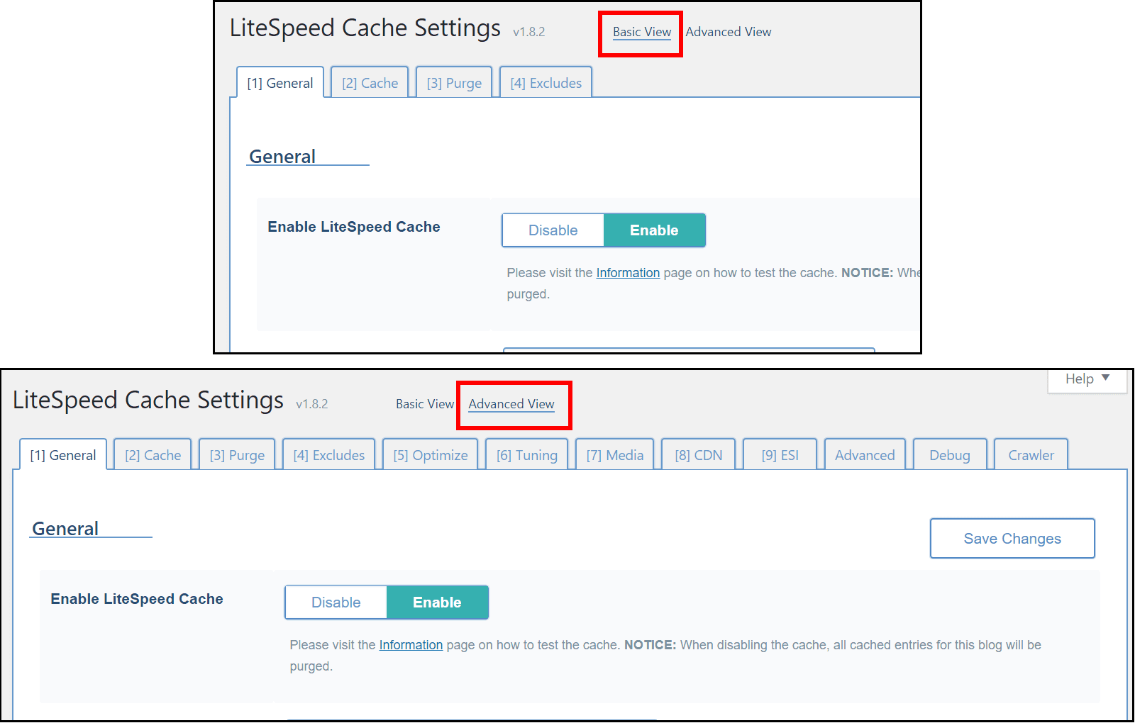 adblink kodi cache settings