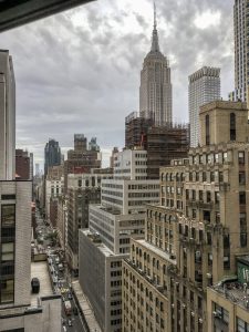 QUIC Interim NYC Recap: Madison and 41st Street from the 19th floor 