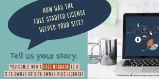 Win an Upgrade to a Free Site Owner License!