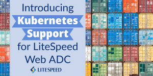 Kubernetes Support for LiteSpeed Web ADC